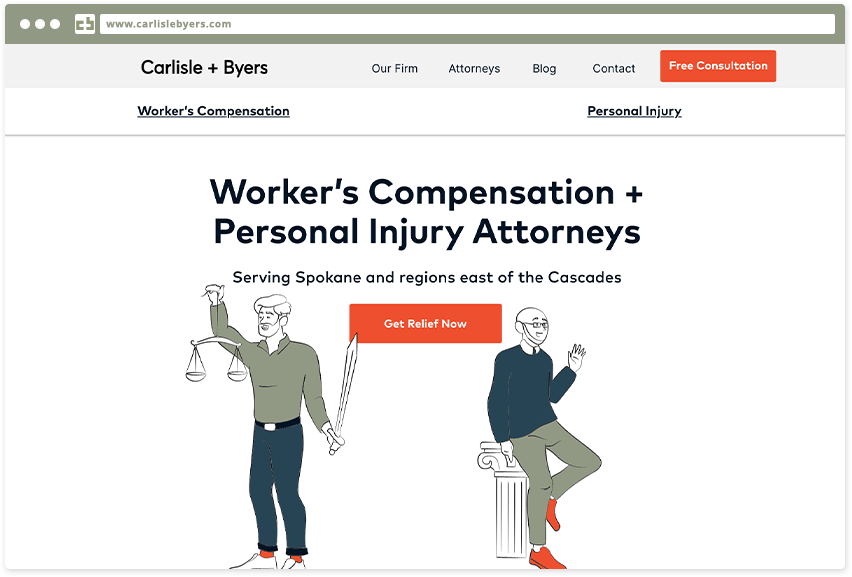 Image of Workers Compensation and Personal Injury Attorneys, Chris Carlisle and Rich Byers
