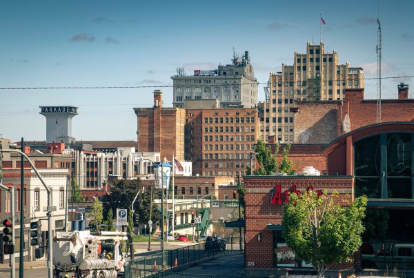 An image of downtown Spokane, where you can find personal injury lawyer in Spokane