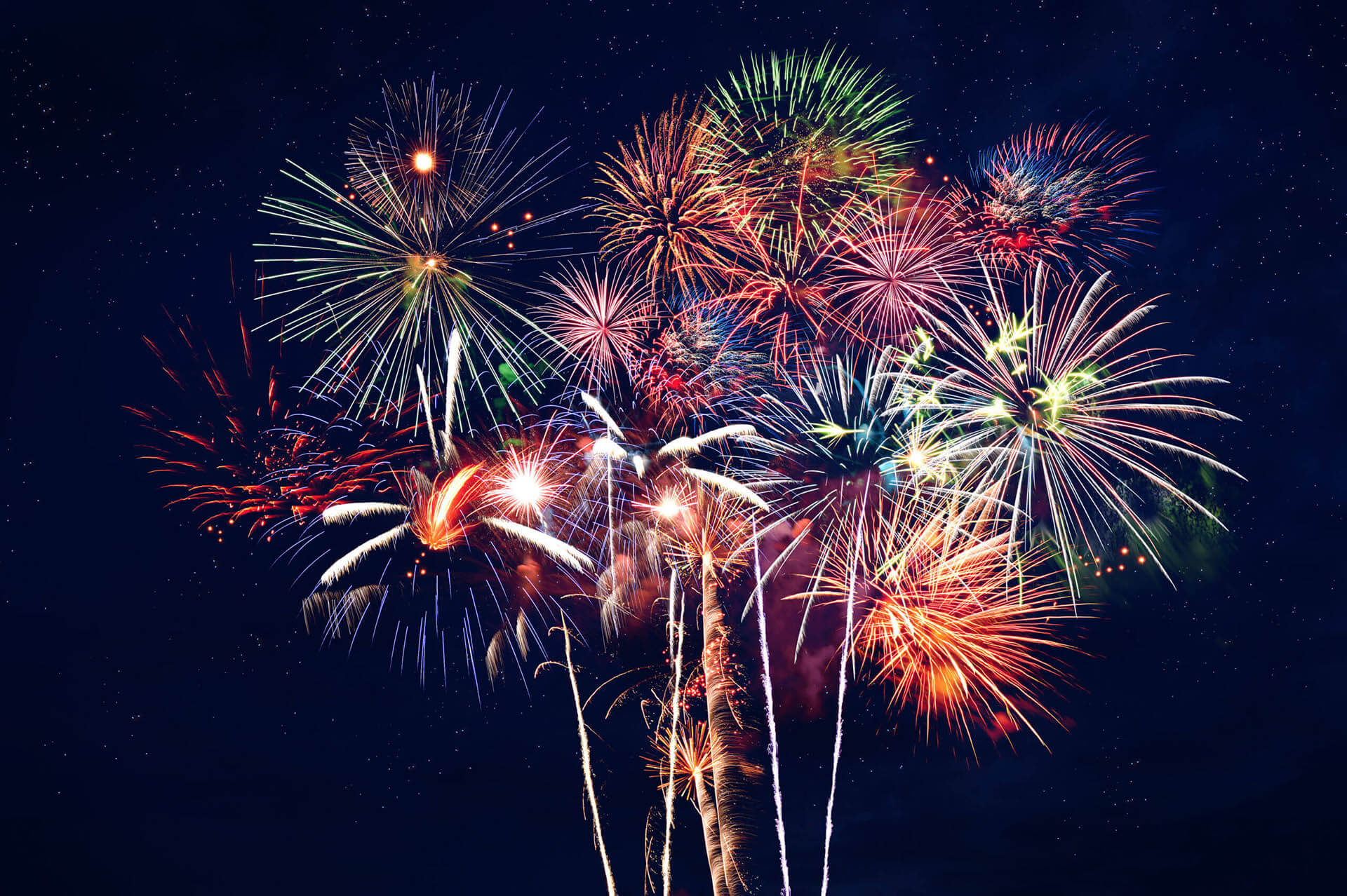 Fireworks celebrating 2024 on a blog about Workers’ Compensation and Personal Injury analysis